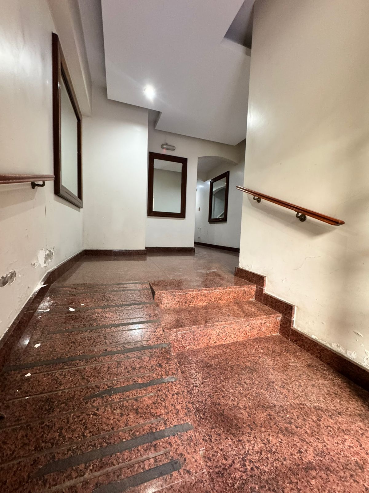 PALIER EDIFICIO CON RAMPA